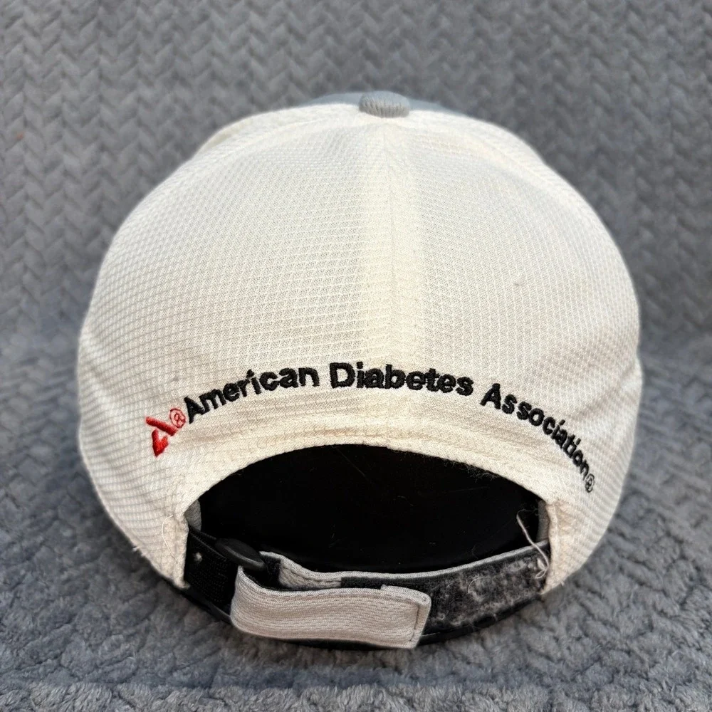 Tour de Cure Association 20 Years Hat Grey White Cycling Cap